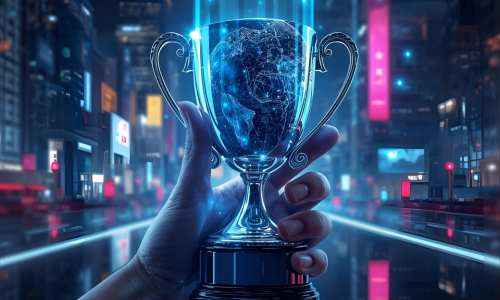 Troféu representando o aumento de vendas com o Zapimax CRM para WhatsApp